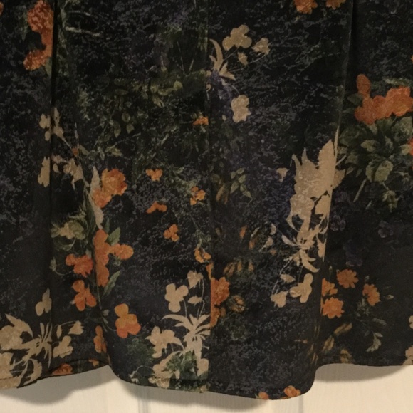 Floral Velvet Day Jacket size XL - Picture 5 of 7